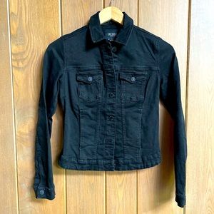 Zara Black Denim Jacket